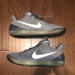 Nike Kobe Mamba AD Size 9.5 Grey Basketball Shoes 🔥👟